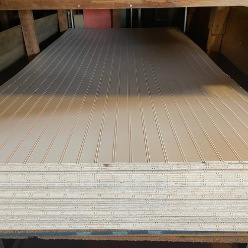 Panels and supplies on display inside of Murfreesboro Hardware.