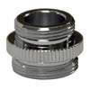 Danco 3/8 in.-18 IPSM x 55/64 in.-27M Small Snap Coupling Dishwasher Aerator Adapter in Chrome