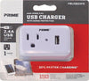 USB CHARGER 2.4 A 1 OUTLET WHITE