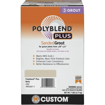 Custom Building Prod. PBPG19-4 Pbpg197-4 7# Pewter Grout