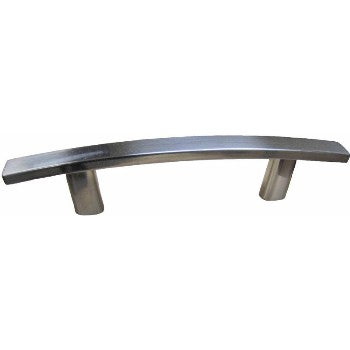 Hardware House 146104 Square Bar Cabinet Pull, Satin Nickel Finish ~ 3