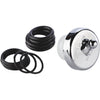 PPP Flip-it Fit All Bathtub Drain Stopper with Chrome Finish