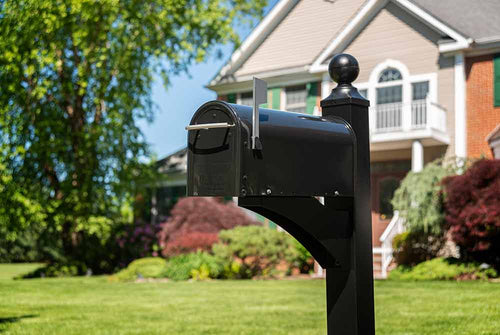 Architectural Mailboxes Franklin Post Mount Mailbox