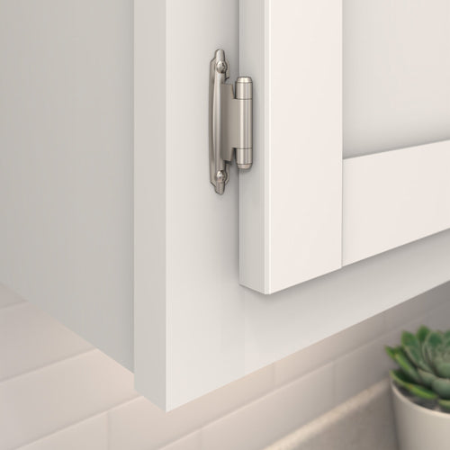 Amerock 10 PACK of Self Closing Face Mount Variable Overlay Hinge (5 Pairs)