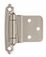 Amerock Decorative Hinges 3/8 inch (10mm) Inset Self Closing Face Mount Cabinet Hinge