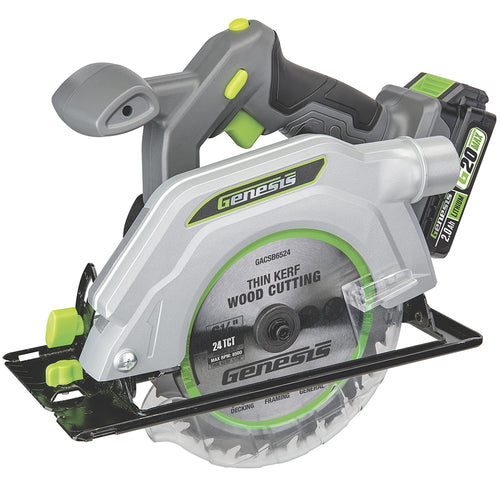 Genesis 20V 6-1/2” Circular Saw