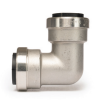 QuickFitting Stainless Steel Push Fittings 3/4” x 3/4” MNPT Elbow