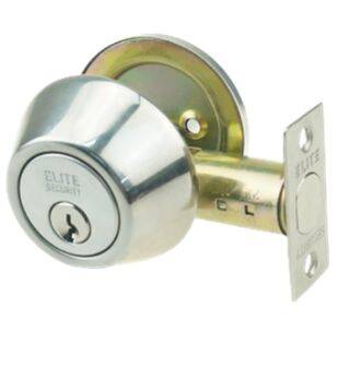 Elite Security Single Cylinder Deadbolt