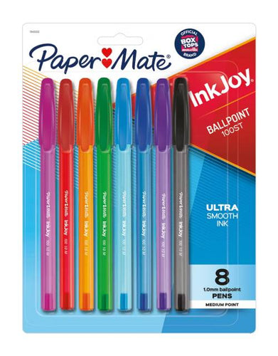 Paper Mate InkJoy 100ST Ballpoint Pens, Medium Point (1.0mm)