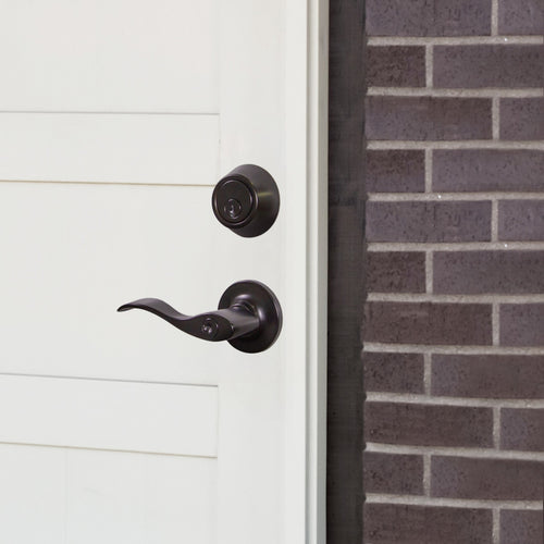 Design House Pro Series Single Cylinder Deadbolt Matte Black